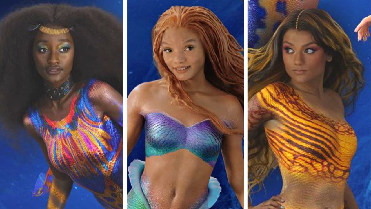 Ya sabemos cómo lucen las hermanas de Ariel en 'La Sirenita': sus looks desatan nueva polémica