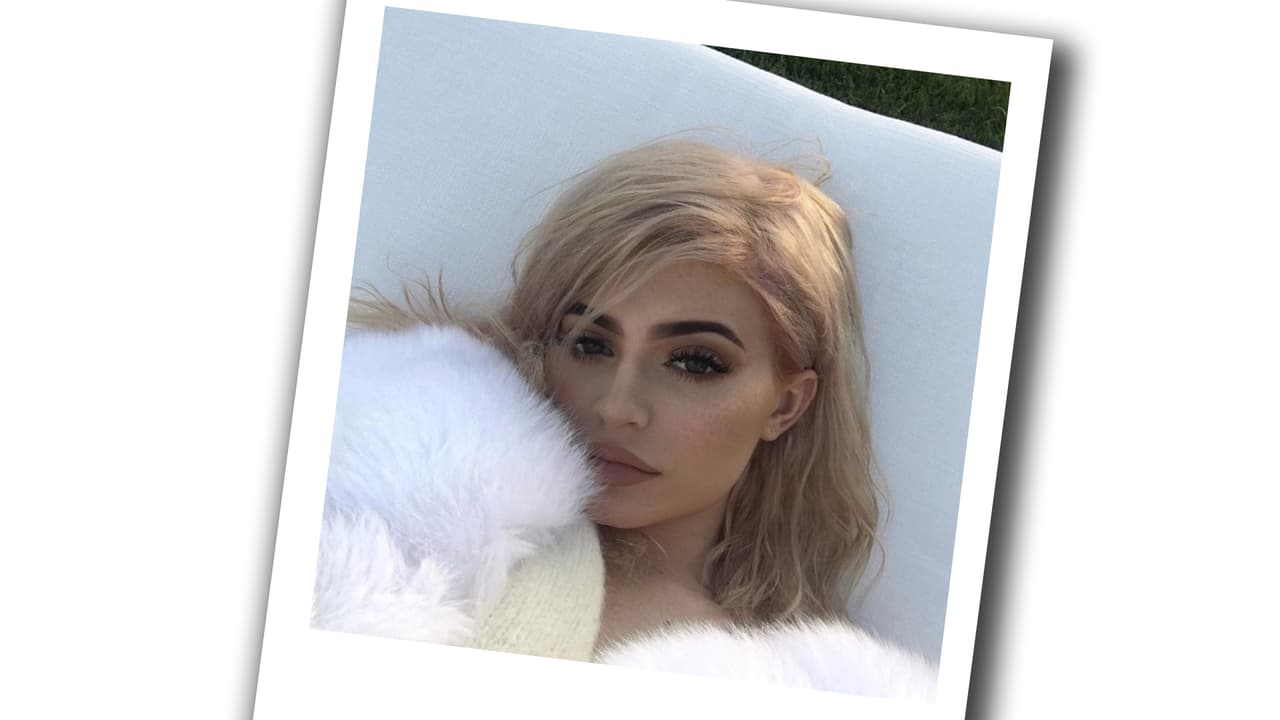 ¿Te gusta Kylie de rubia?