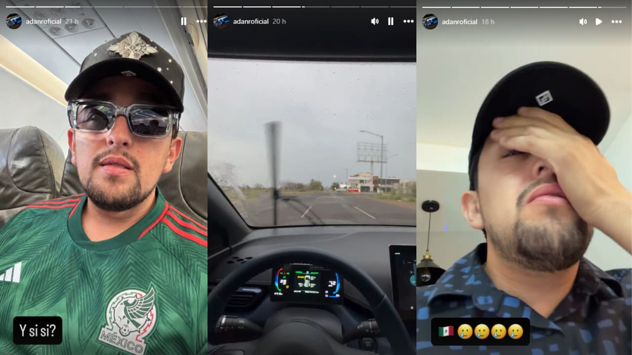 Adán R publicó Historias y lamentó que México perdiera en el Mundial de Futbol.