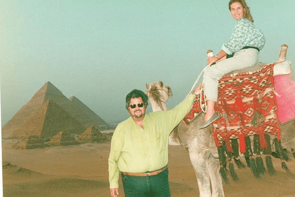 Raúl de Molina recordó el primer viaje que hizo con su esposa. Vacacionaron en Egipto y por lo visto la pasaron más que bien.