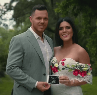 Luego de compartirlo con la audiencia, Francisca publicó en las redes sociales la gran noticia con un video en el que también aparece su esposo Francesco Zampogna.