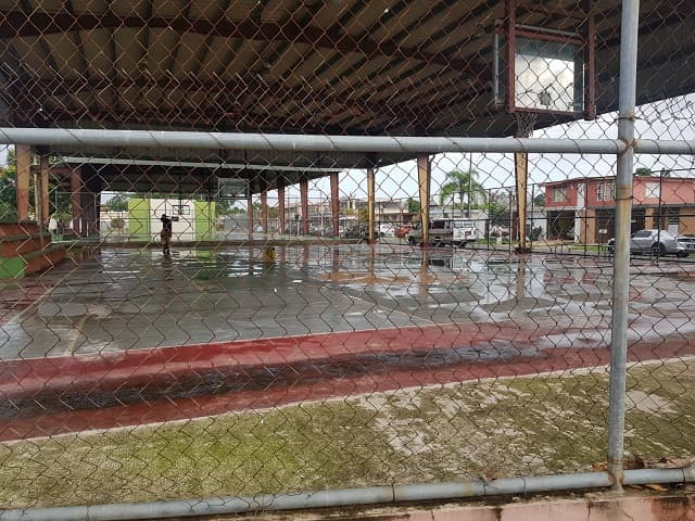 En los próximos días el lugar será pintado con el propósito de celebrar actividades para los niños residentes en la urbanización.