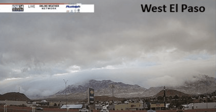 El paso del sistema frontal es el segundo de la temporada, pero el primer frente frío más potente.