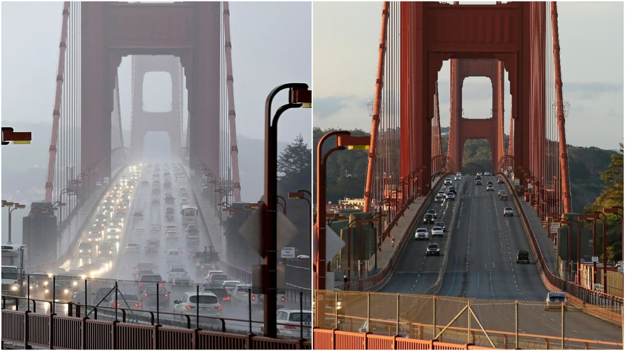 Antes y después: estas fotos interactivas muestran cómo cambió San Francisco cuando comenzó la pandemia