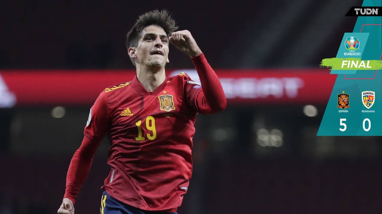 España goleó a Rumanía y será cabeza de serie