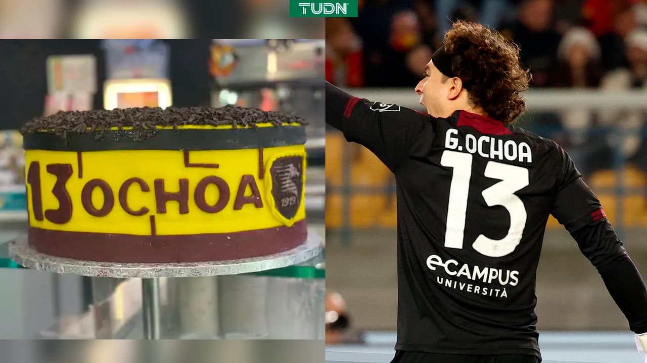 Guillermo Ochoa tiene su pastel en Italia