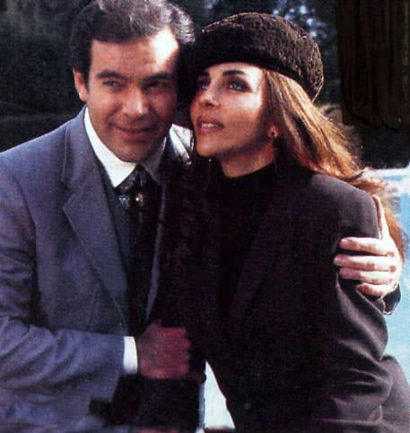 La pareja volvió a compartir escena en la década de los 90.