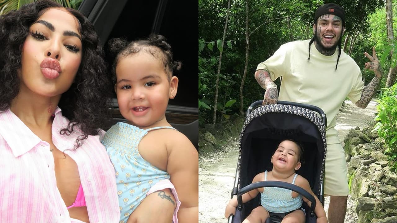 Yailin y Tekashi de paseo en República Dominicana.