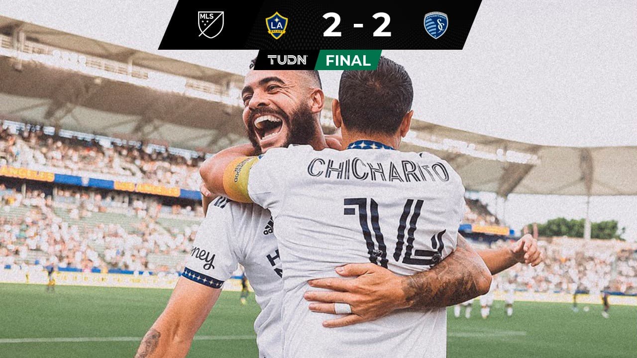 LA Galaxy empató con Sporting Kansas City, pudo ser una victoria, pero Chicharito falló con penal a lo Panenka.