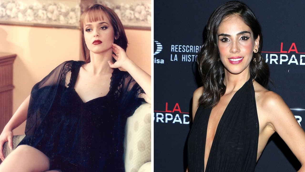 Gaby Spanic y Sandra Echeverría como la protagonista de La Usurpadora