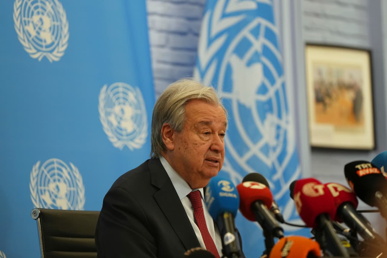 Antonio Guterres "lamenta profundamente" negativa de EEUU a conceder visados a dirigentes palestinos