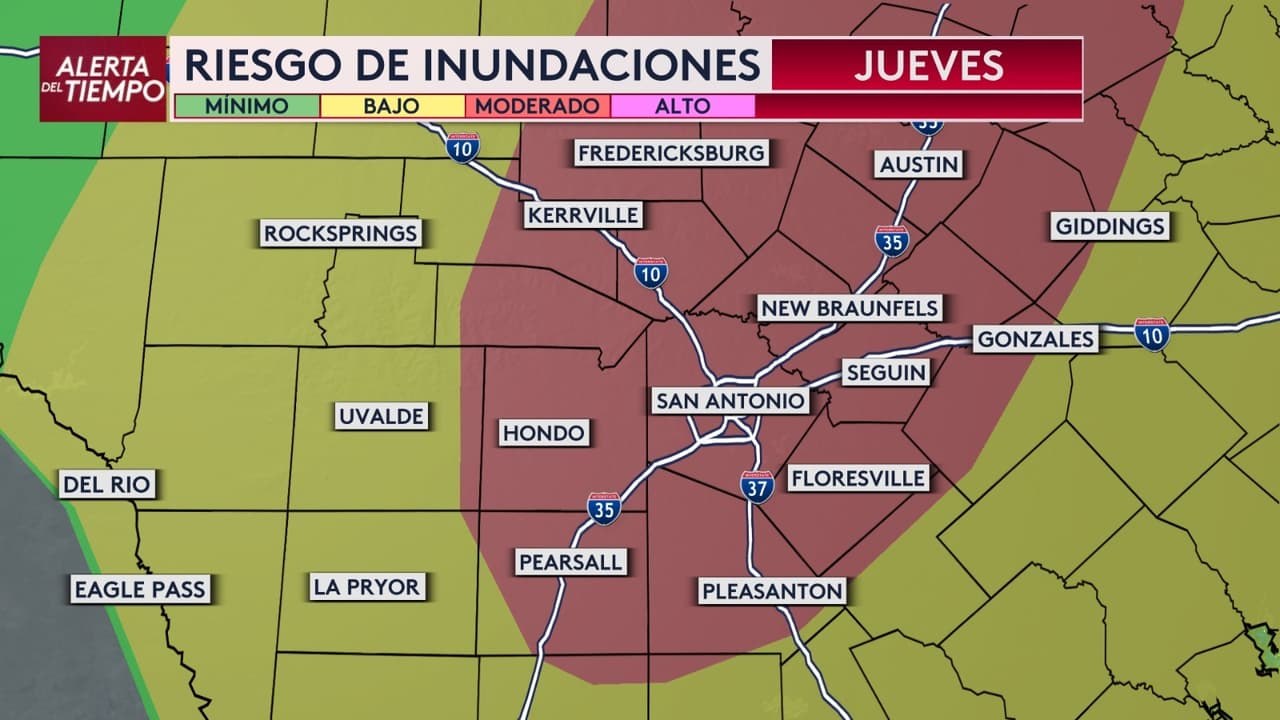 Pronóstico del tiempo para el 1 de octubre.