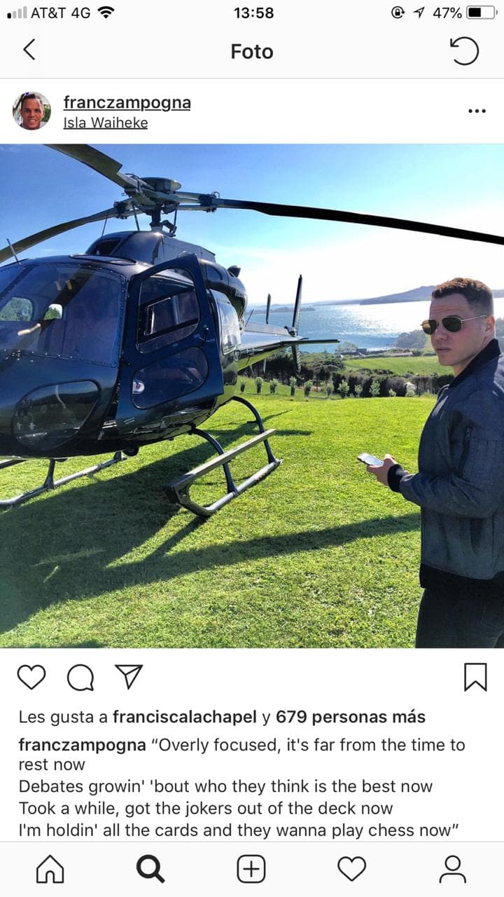 Por este motivo y otras coincidencias, desde septiembre se comentaba que él podría ser la pareja de Francisca.