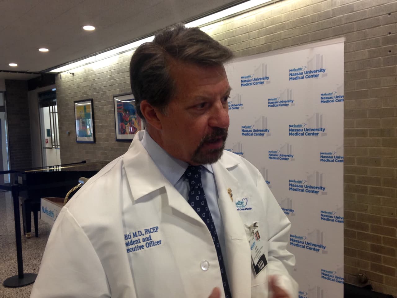 El doctor Politi habló de los riesgos del clima en el área.