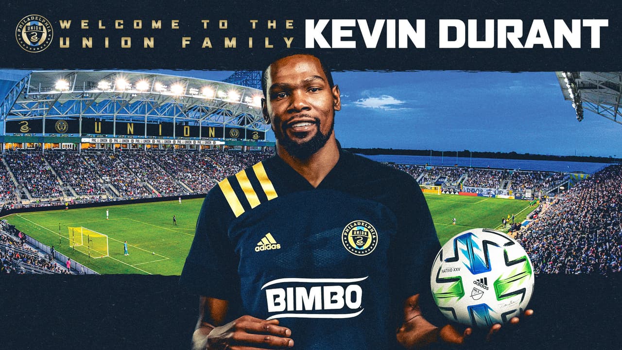 Kevin Durant se une al grupo propietario de Philadelphia Union