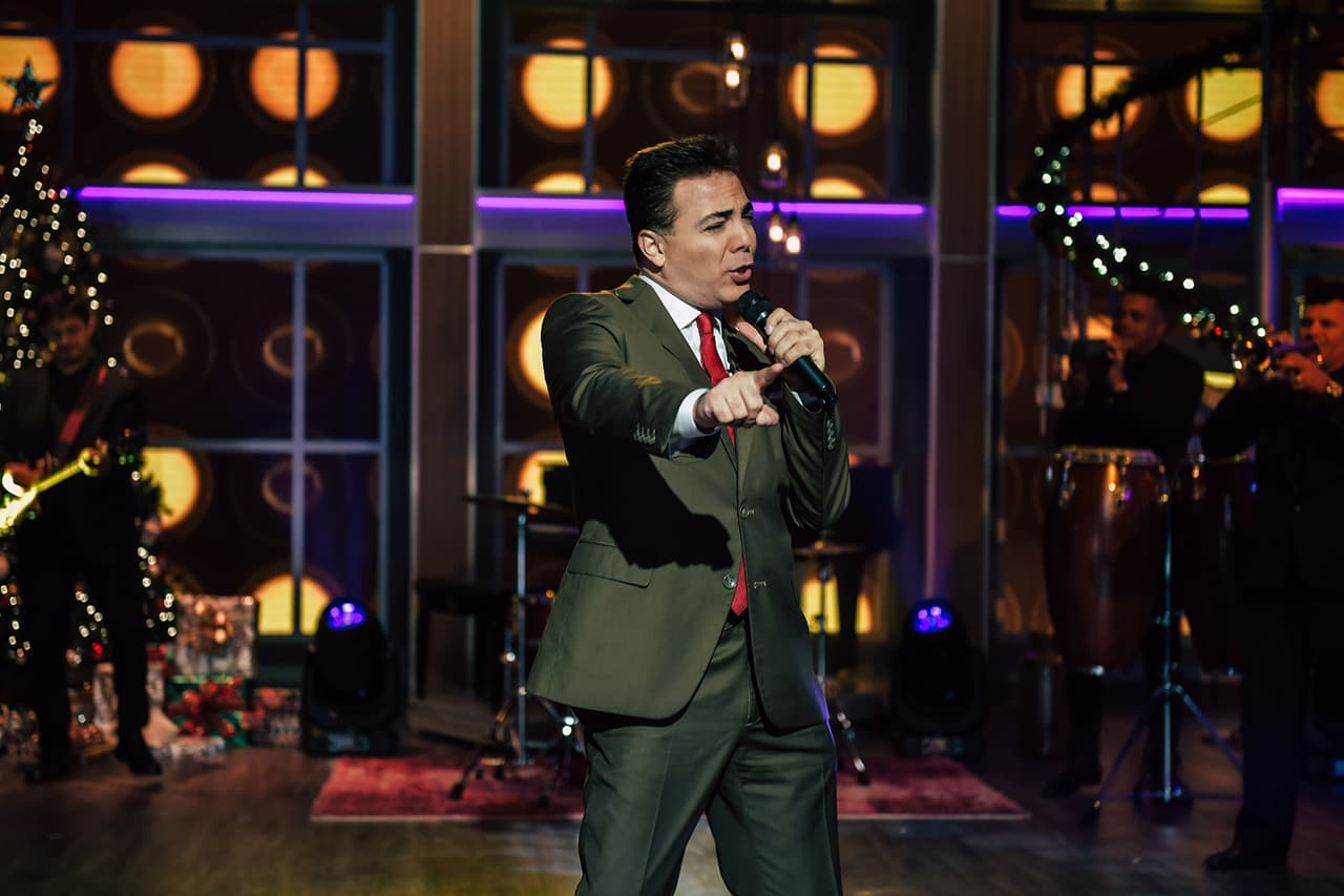 Estuvo solo durante algunos minutos.