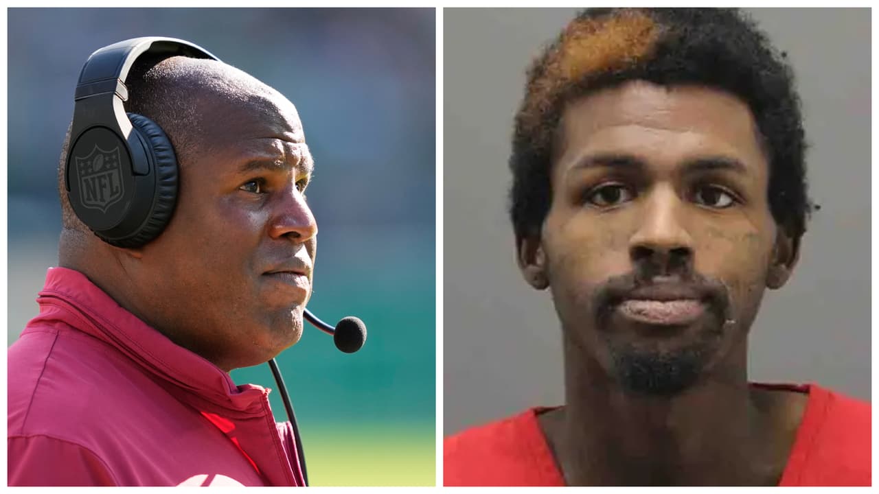 Hijo del entrenador Eric Bieniemy es acusado de disparar contra su madre en Virginia