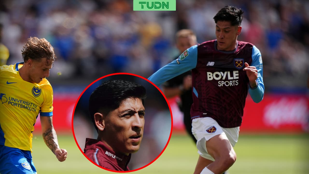 Edson Álvarez juega de titular en su regreso West Ham en la EFL Cup
