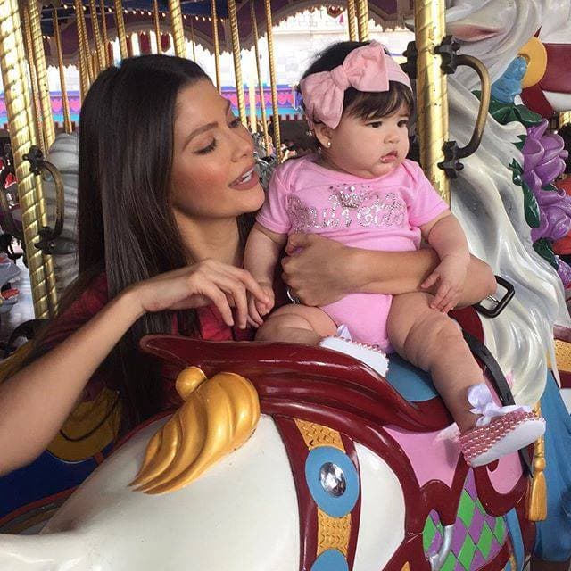 En le mes de noviembre Giulietta conoció por primera vez el mundo mágico de Disney.