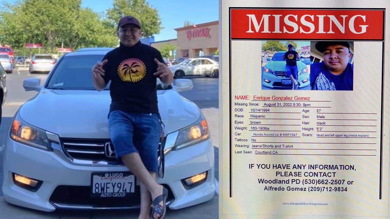 “Él se despidió, te quiero mucho y ya no volvió a hablar": Buscan a hispano desaparecido en Courtland