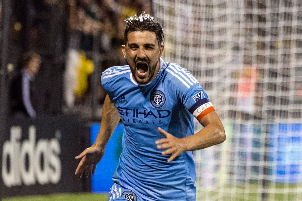 La sana costumbre de David Villa: 'El Guaje' lidera la tabla de goleadores de la MLS