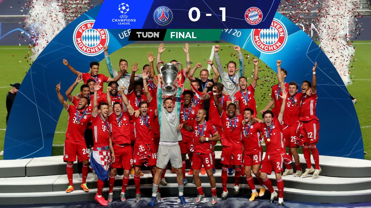 Bayern Múnich vence al PSG para ganar el triplete y su sexta Champions League