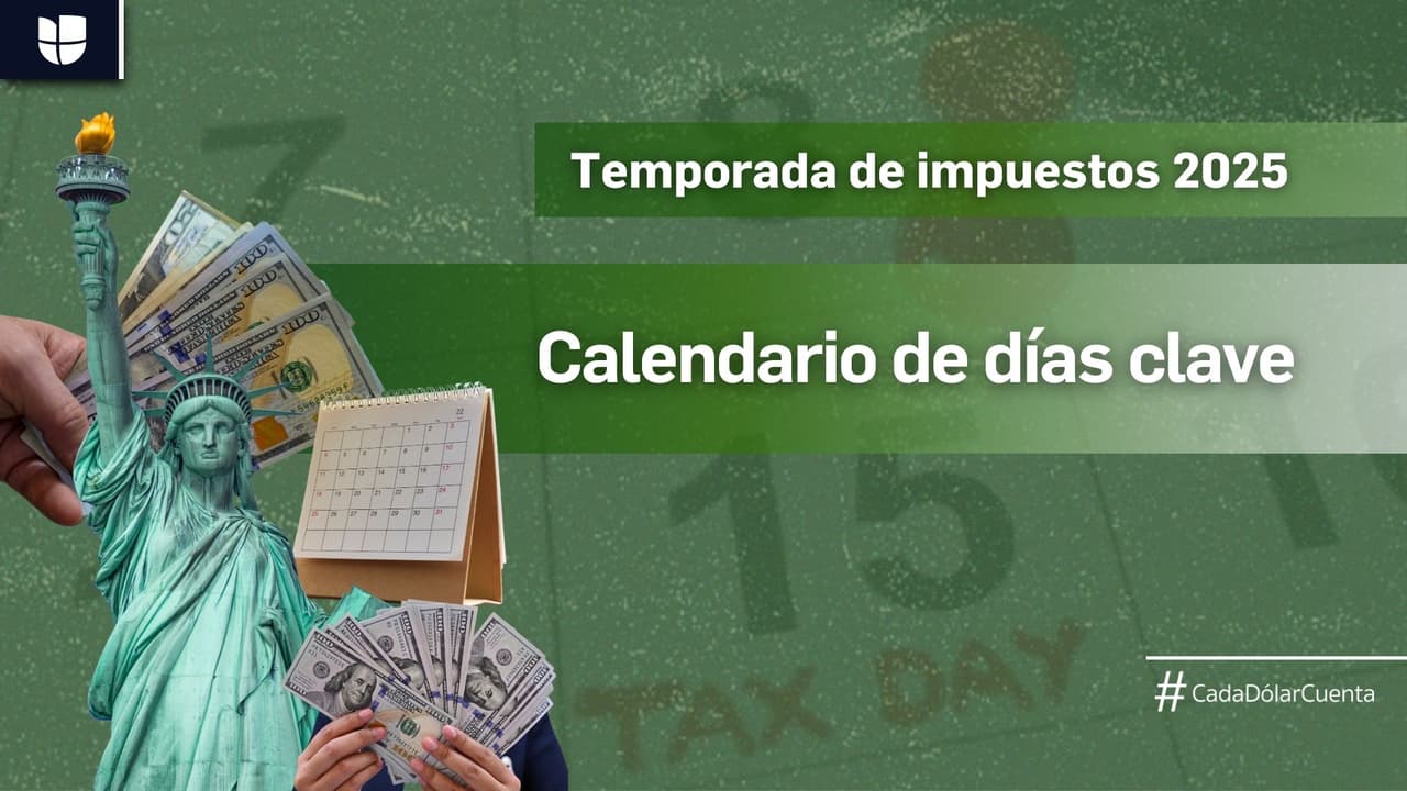 ¿Sigues perdido con las fechas del IRS? Estos son los días clave que no debes olvidar esta temporada de impuestos 2025