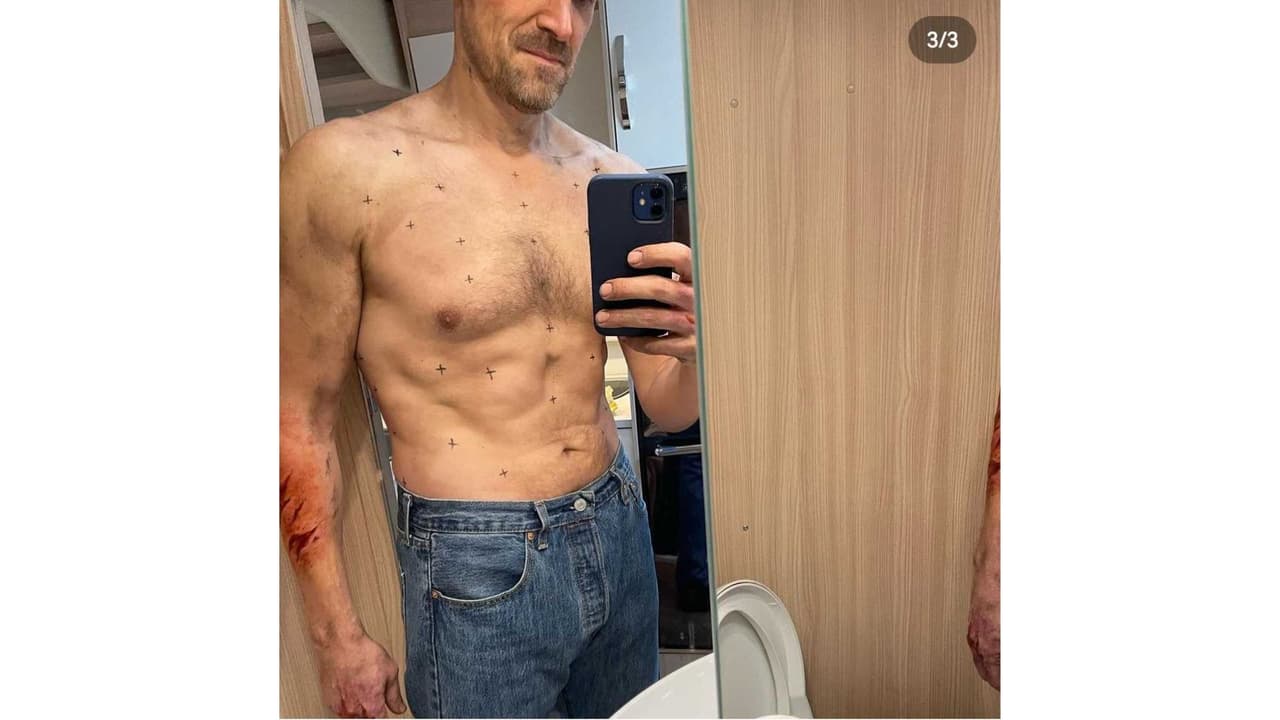 La transformación física de David Harbour para 'Stranger Things 4'