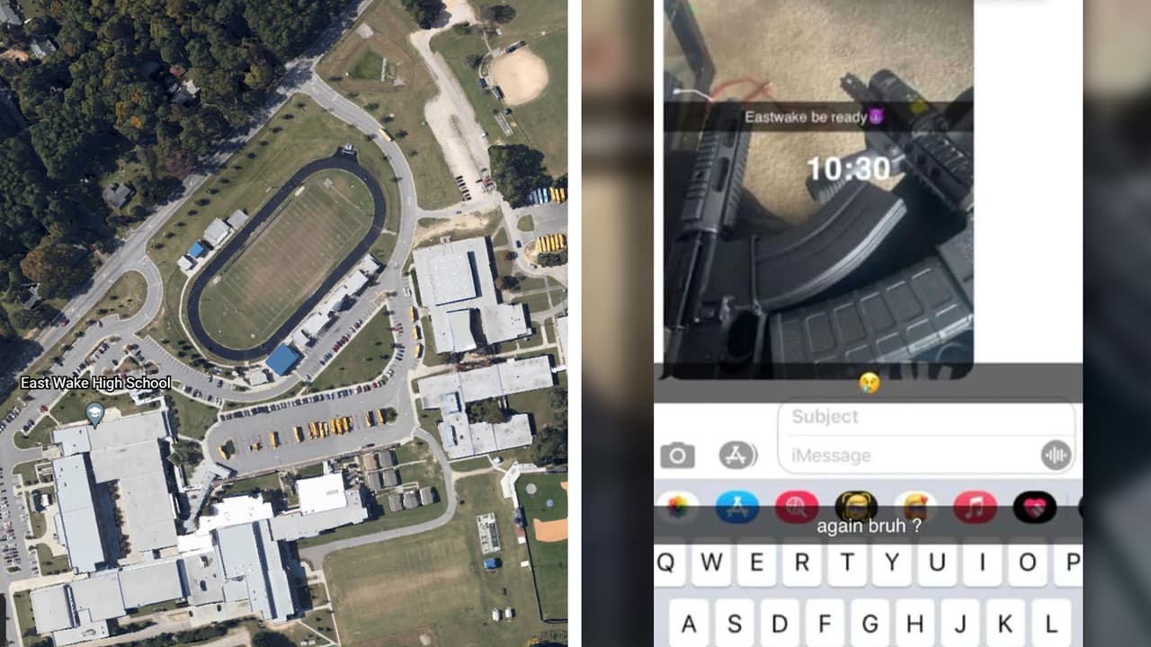Amenaza en redes sociales motiva "código rojo" en escuela secundaria de Wendell