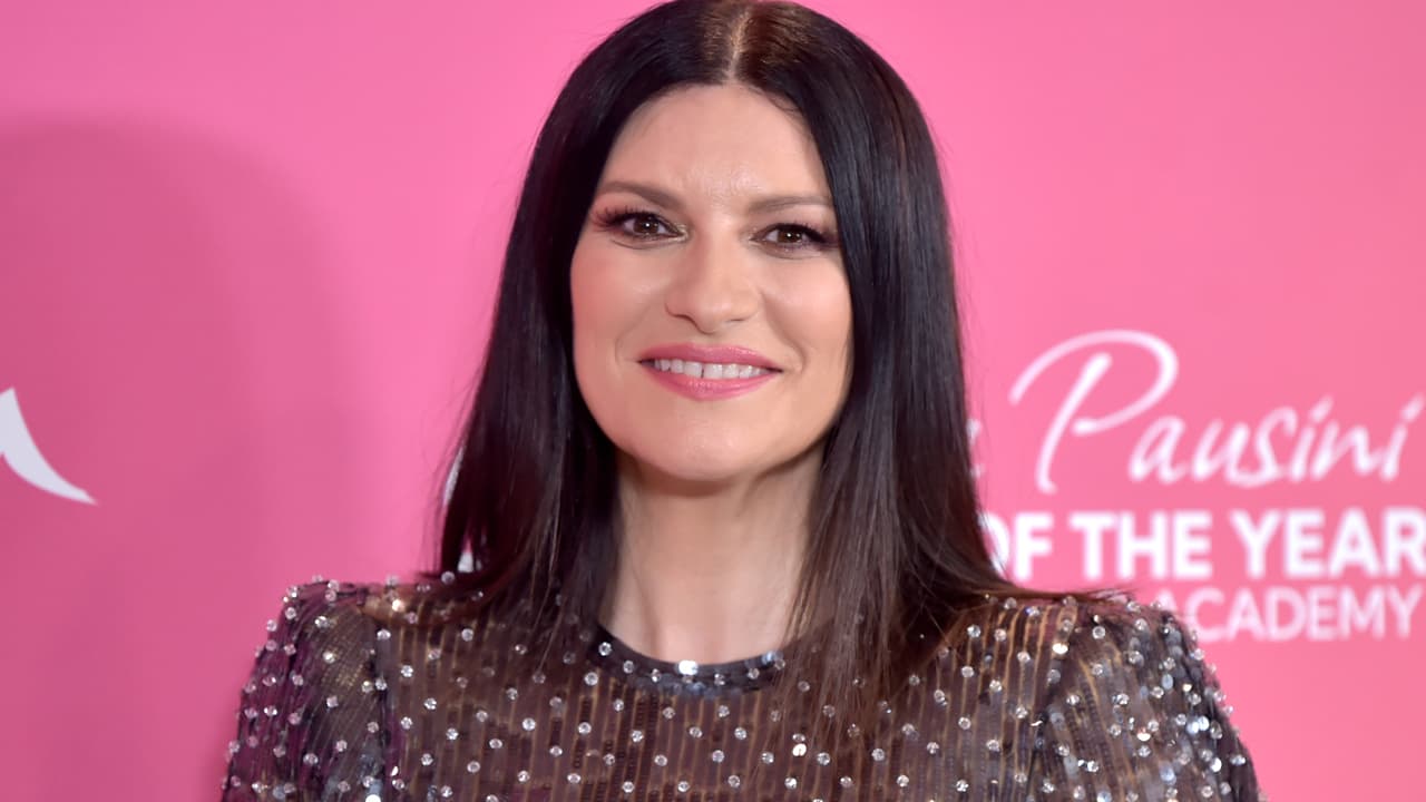 Laura Pausini durante la gala de Persona del Año de Latin GRAMMY 2023.