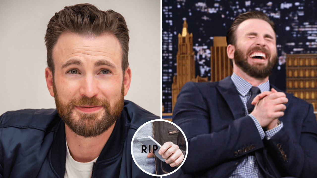 Chris Evans dio lecciones de humildad y acaba de cambiar su iPhone 6s: así reaccionó Internet