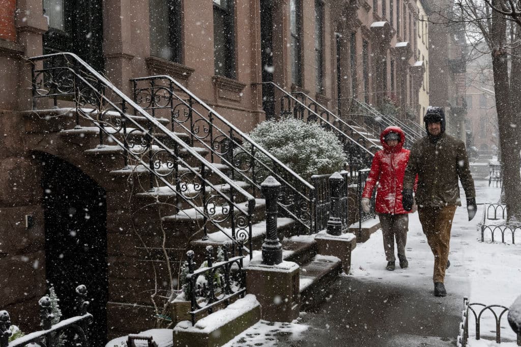 La tormenta de lluvia, nieve y vientos que amenaza al noreste de EEUU antes de San Valentín