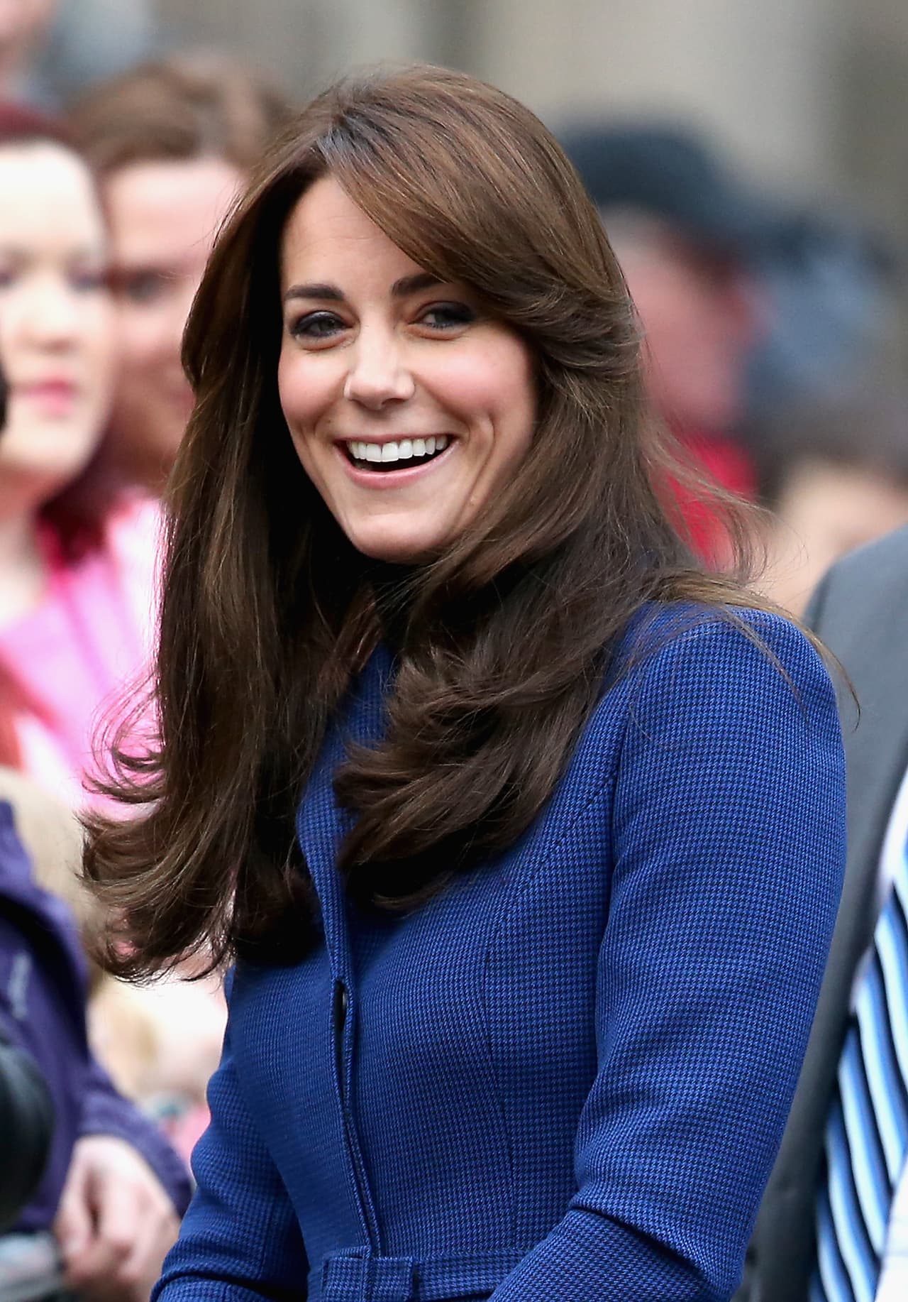 La Duquesa de Cambridge cautivó durante su visita.