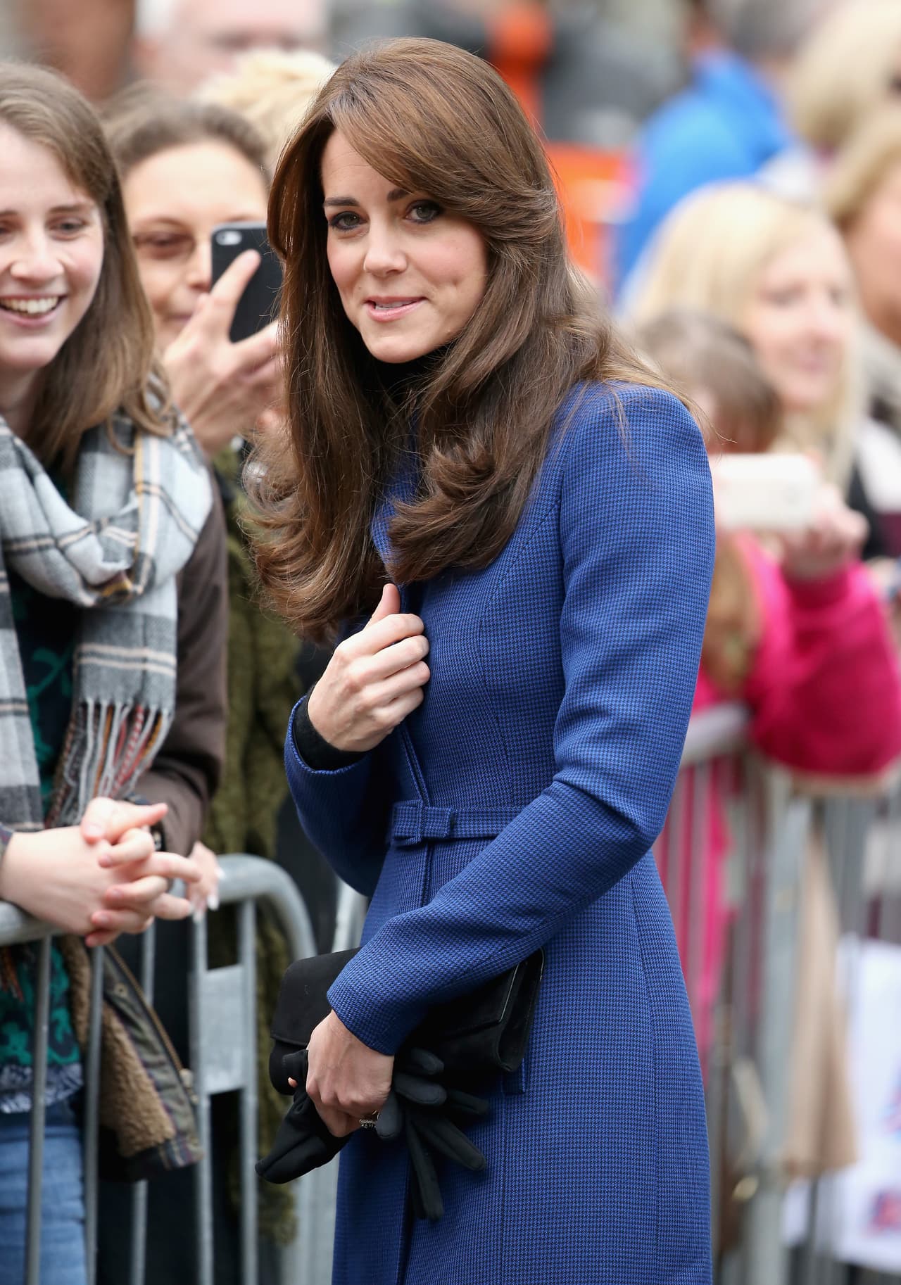 La Duquesa de Cambridge cautivó durante su visita.