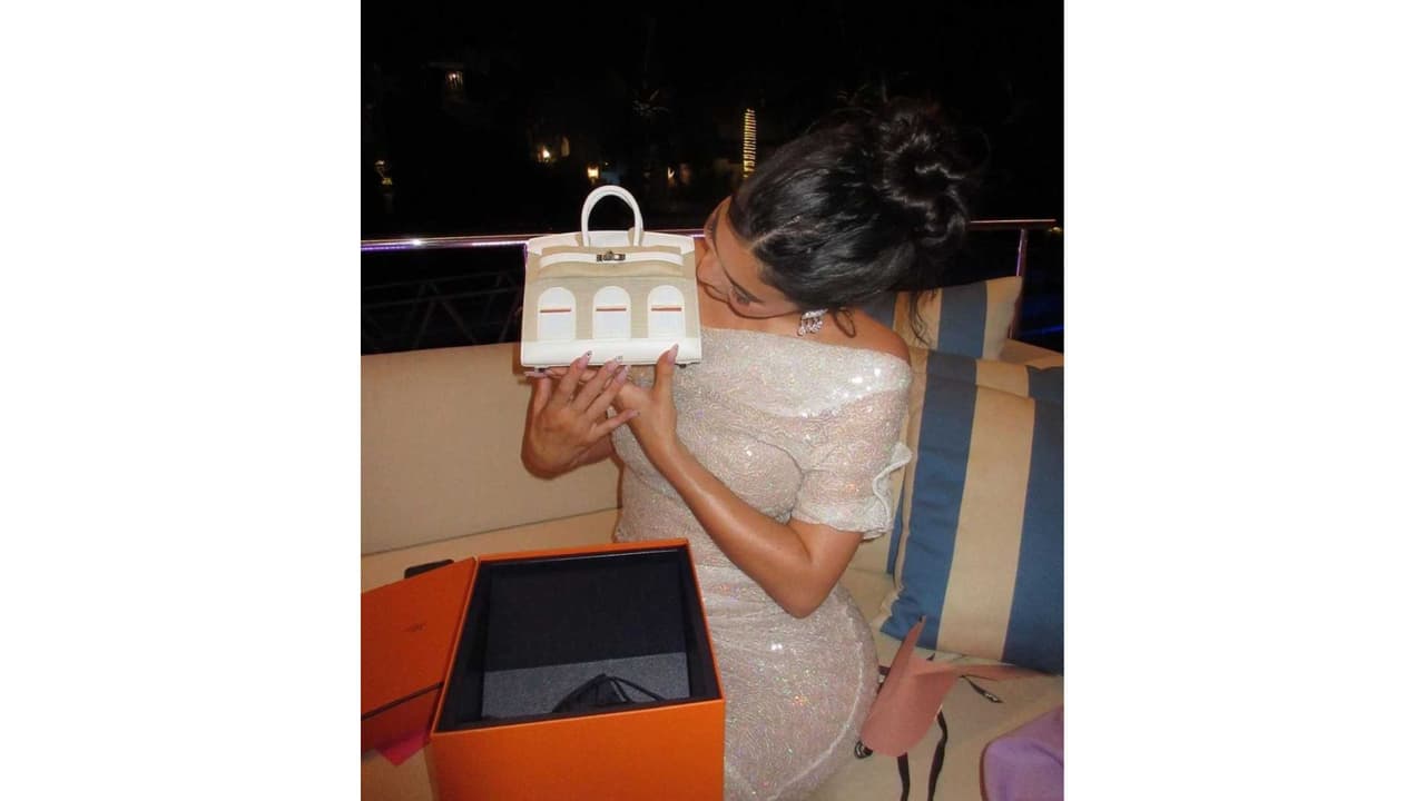 Kylie Jenner en su cumpleaños 25