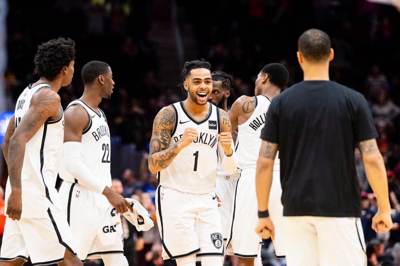 <b>Nets 148-139 Cavaliers:</b> el quinteto de Brooklyn sigue acomodándose en la zona de playoffs con 30 triunfos en el Este. En la noche de Cleveland el mejor jugador fue D'Angelo Russell con 36 puntos, ocho asistencias y siete rebotes.