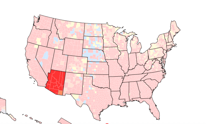 Los CDC crearion este sitio web en el que proporcionan una vista integrada los condados con datos claves para monitorear la pandemia de covid-19. Puedes entrar a este enlace y ver el nivel de transmisión en tu condado. Esta herramienta permite la exploración de datos estandarizados en todo el país.