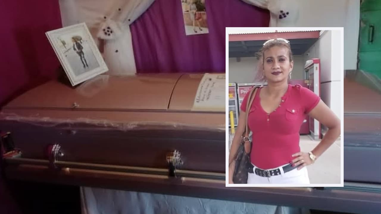 Dan el último adiós a Karla Mariela Sierra que fue víctima de violencia doméstica, según su familia