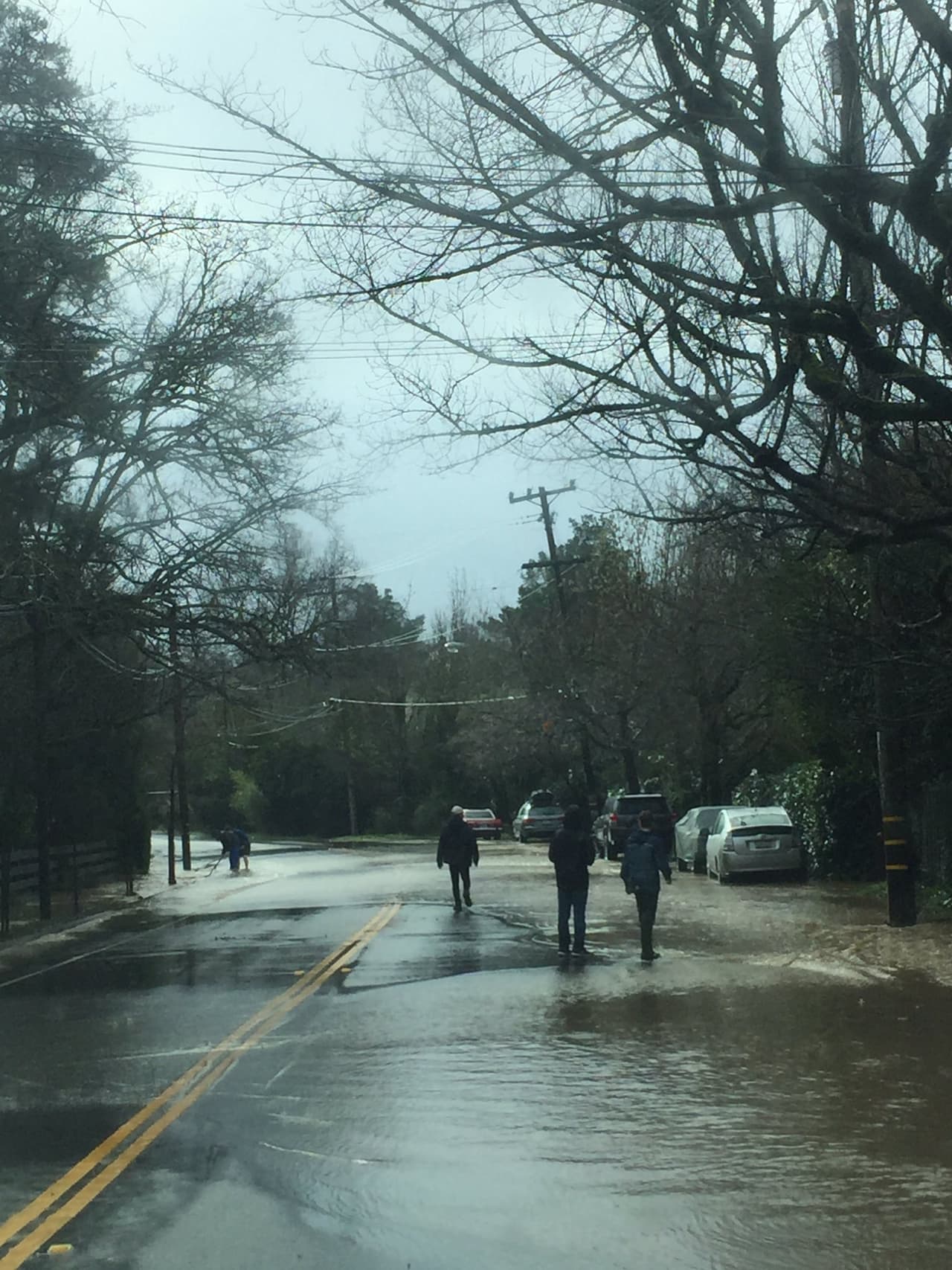 Los equipos de rescate de Búsqueda Urbana y Rescate Acuático ayudan a residentes de Ross Valley