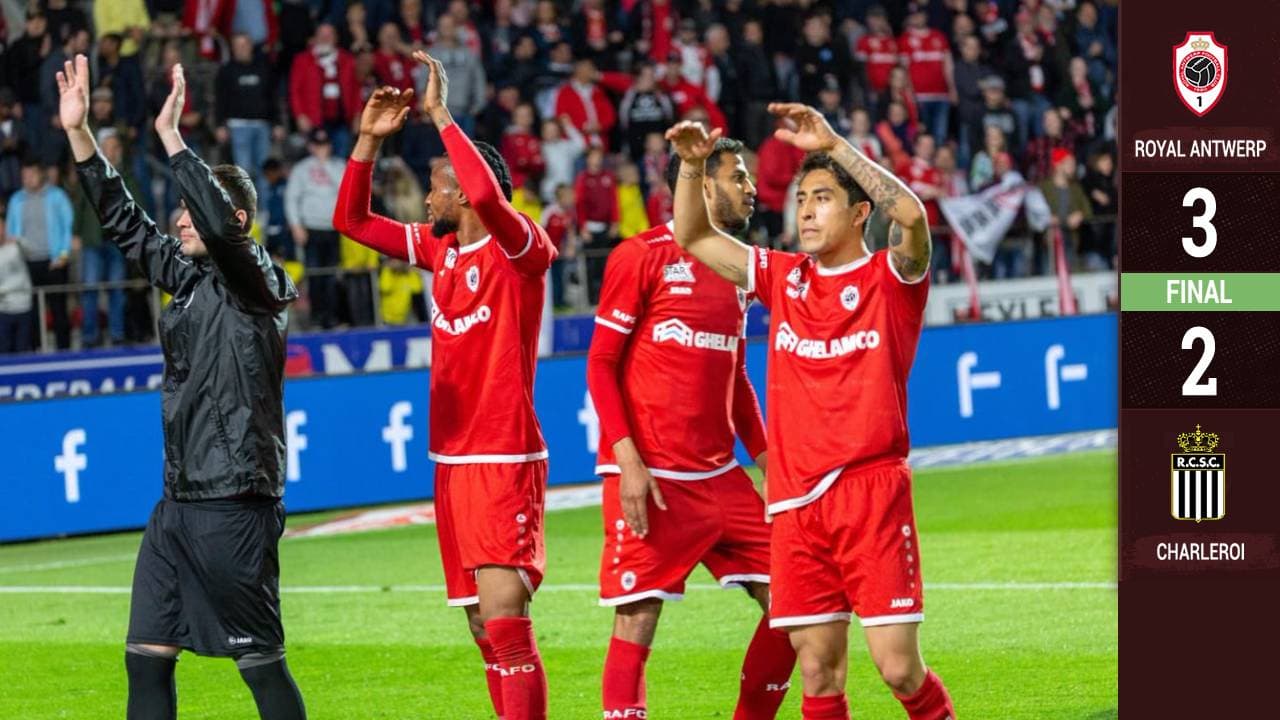 Con voltereta, Omar Govea y el Royal Antwerp jugarán la Europa League