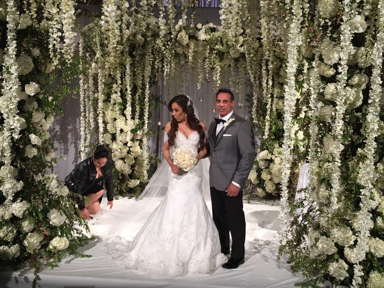 Las flores, aseguró Gelena, serán donadas a un hogar para gente mayor y a una iglesia.