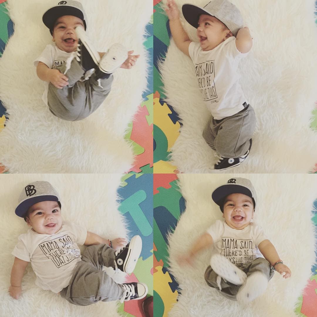 ¡Está enorme y es súper juguetón!