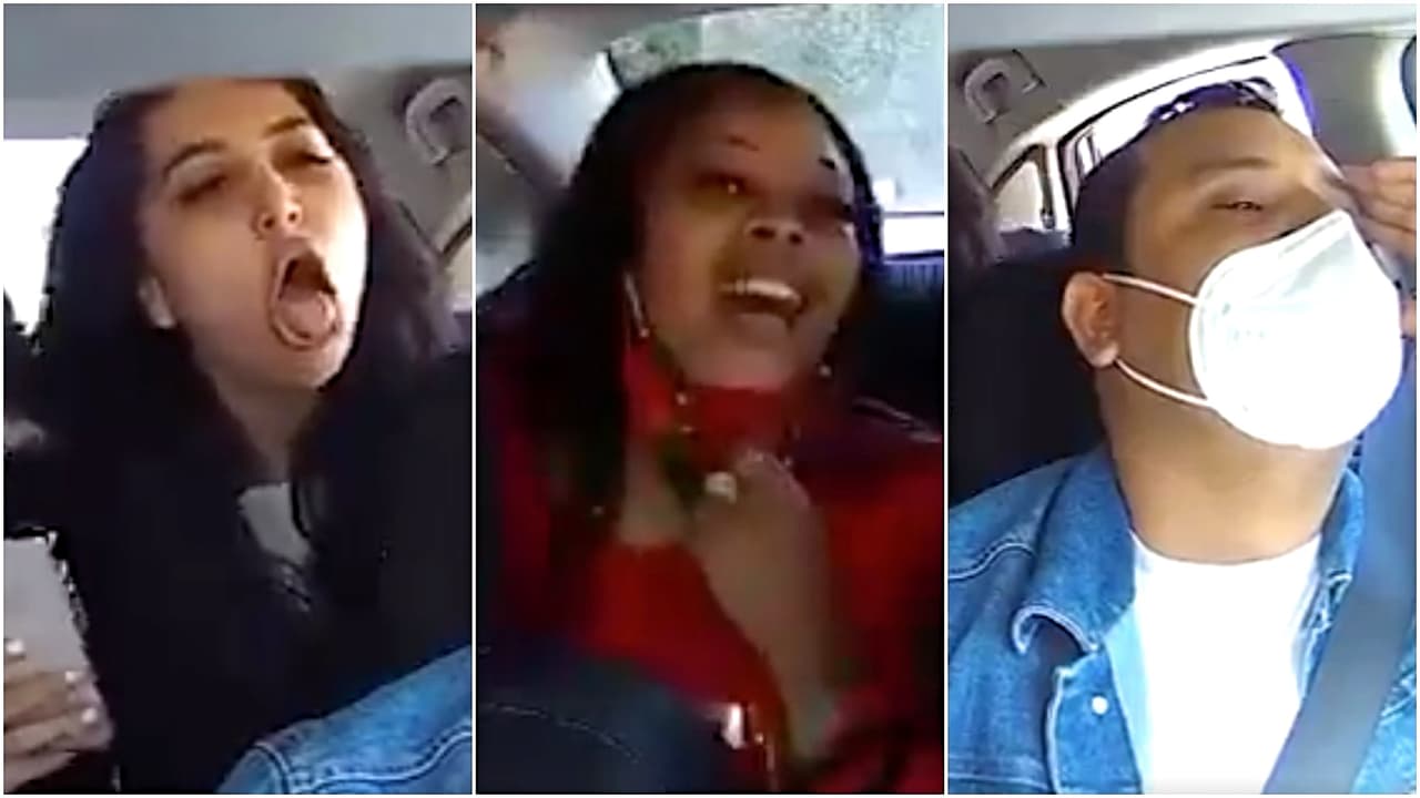 Arrestan a mujer que roció con gas pimienta a chofer de Uber; la que tosió sobre él continúa prófuga