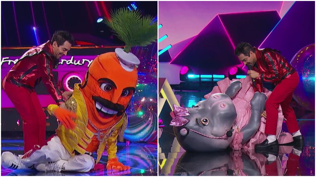 Las caídas en el programa ochentero de ¿Quién Es La Máscara? 2024