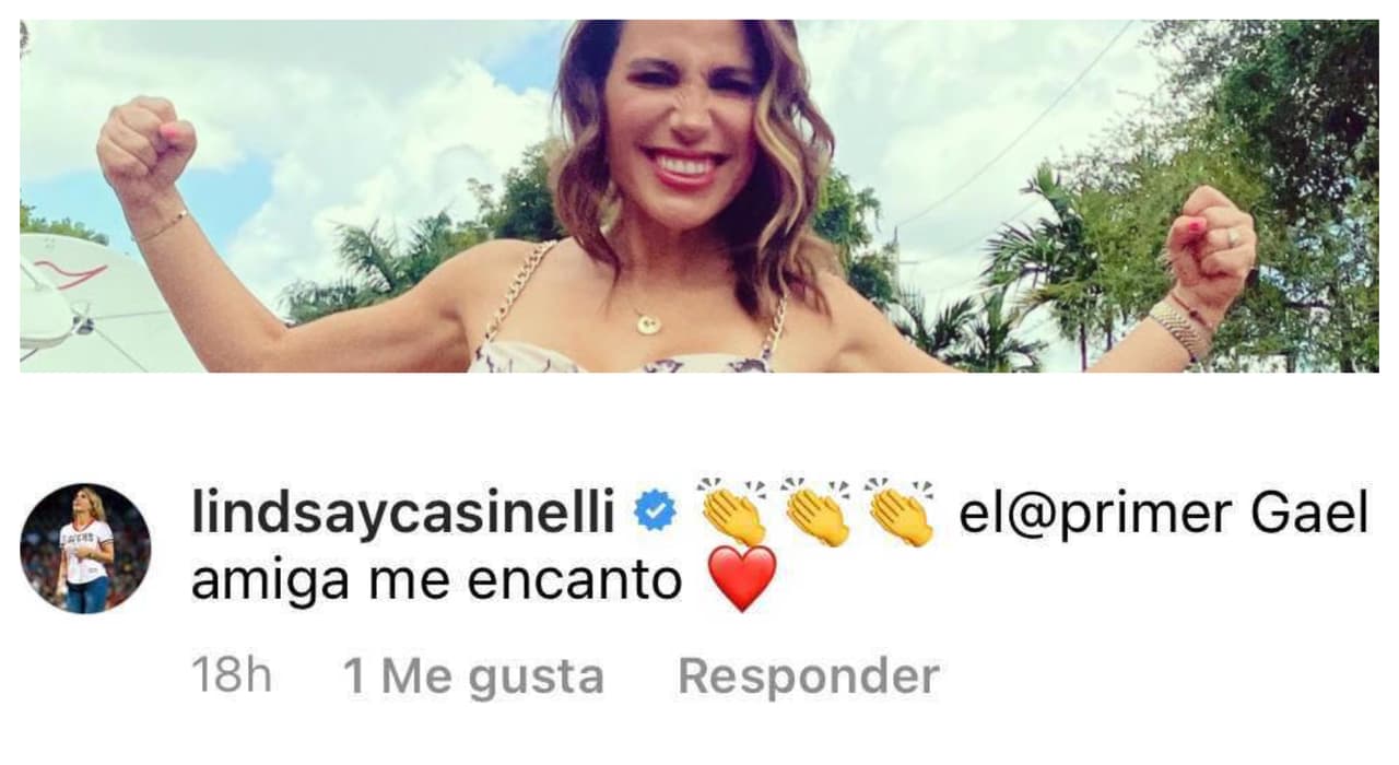 Con todo su expertise en los deportes, Lindsay Casinelli, de
<b>TUDN</b>, le dejó este comentario a Ana Patricia.