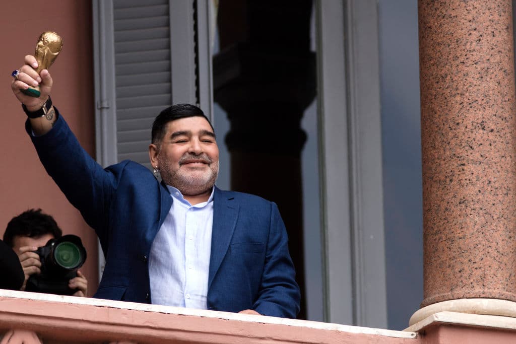 <b>Diego Maradona:</b> El exfutbolista y entrenador argentino, fallecido el 25 de noviembre de 2020, tuvo su visa denegada por Estados Unidos en 2018.