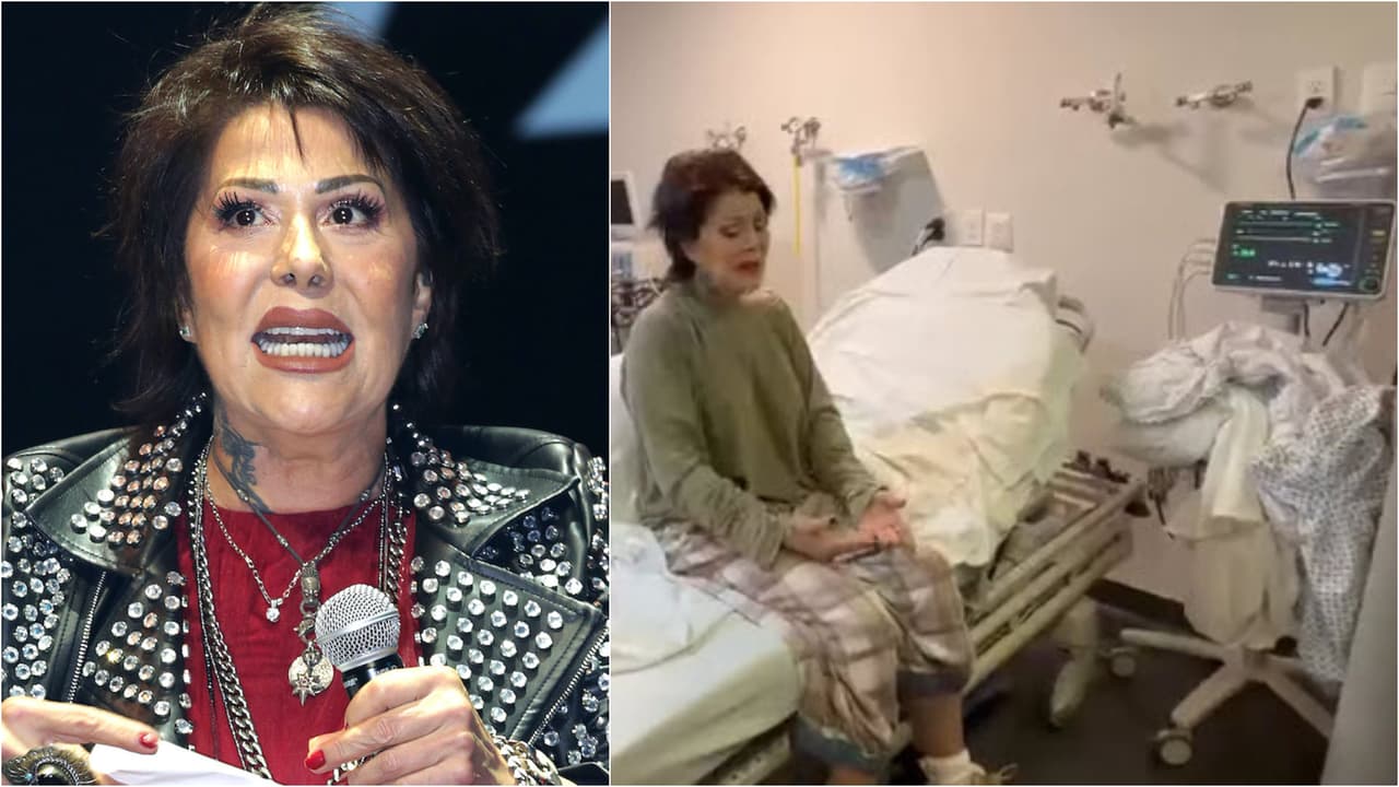 Alejandra Guzmán sufre accidente en pleno concierto y es hospitalizada: se le "zafó" la cadera