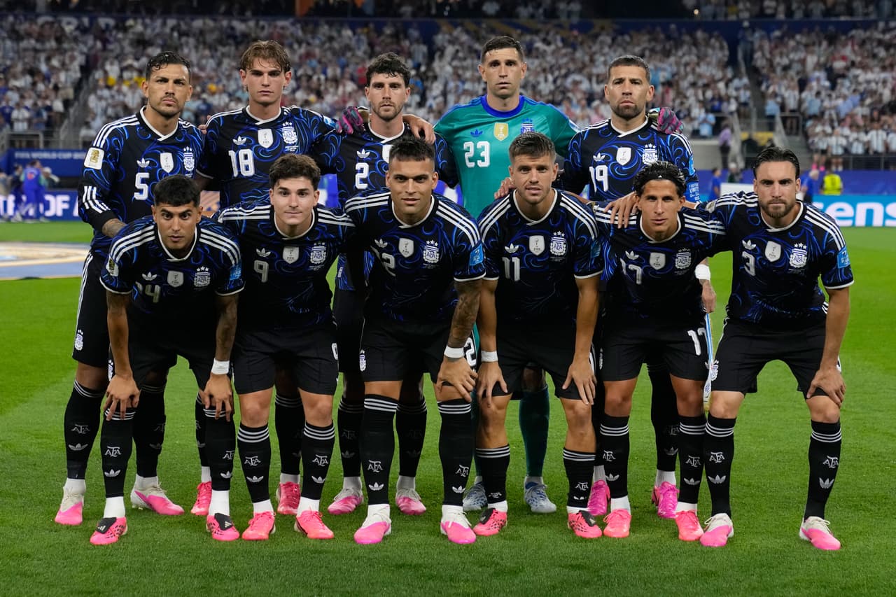 La escuadra titular de Argentina