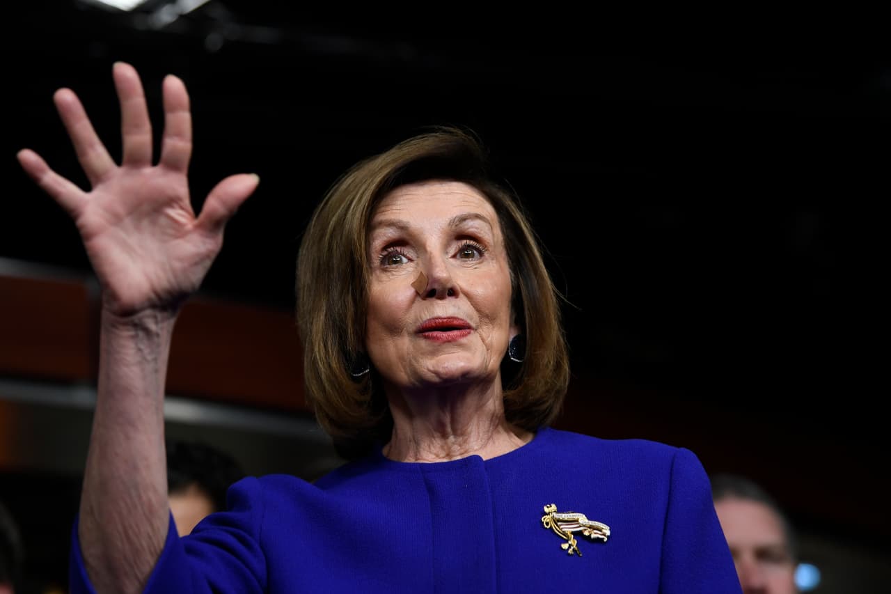 La presidenta de la Cámara de Representantes, la demócrata por California Nancy Pelosi.