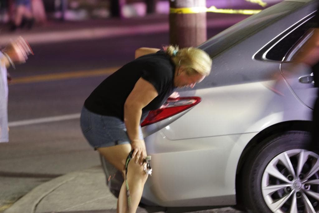 Al menos, unas cuatro personas fueron testigo de los hechos.